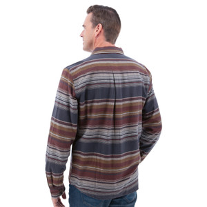 Trevor Lined Flannel Shirt studio back