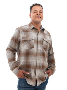 Ranger Organic Cotton Flannel Shirt studio alt 1