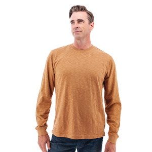 Kayce Organic Long Sleeve Crewneck T-Shirt studio