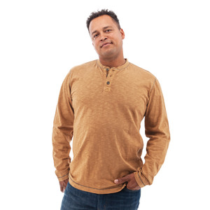 Dominic Organic Cotton Henley studio