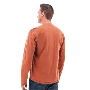 Dominic Organic Cotton Henley studio back