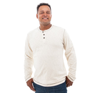 Dominic Organic Cotton Henley studio