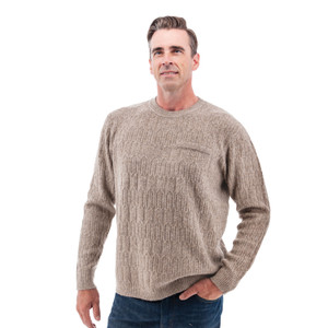 Wade Classic Cable Knit Sweater studio