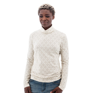 Mariela Organic Geo Print Turtleneck studio alt 1