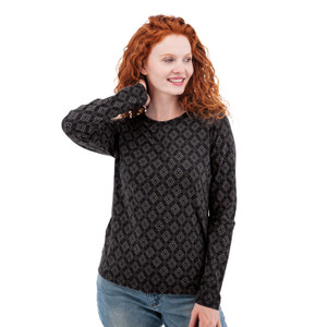 Tatum Organic Geo Print Long Sleeve Top studio