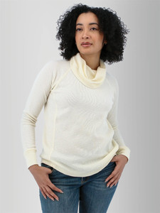 Cyndi Waffle Knit Cowl Neck studio