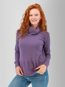 Cyndi Waffle Knit Cowl Neck studio alt2