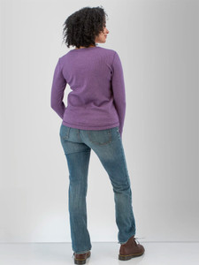 Jenson Waffle Knit Top studio back