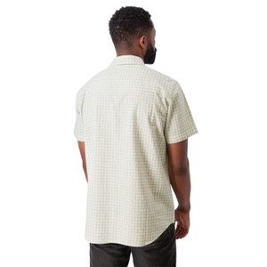 Rydell Pearl Snap Check Shirt Green back