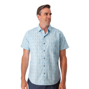 Hawke Organic Cotton Shirt Blue Skies alt 1