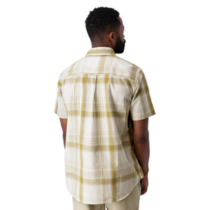 Hawke Organic Cotton Shirt Khaki back