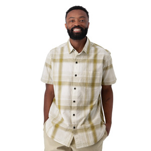 Hawke Organic Cotton Shirt Khaki alt 1