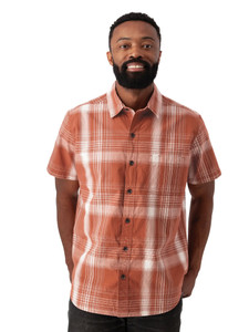 Hawke Organic Cotton Shirt Potters Clay Red