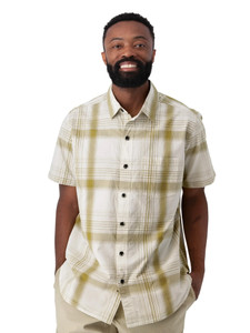 Hawke Organic Cotton Shirt Khaki alt 1