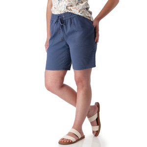 Reagan Pull-On Bermuda Short Vintage Indigo Blue