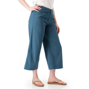 Harris Cotton Ripstop Wide Leg Pant Mallard Blue alt 1