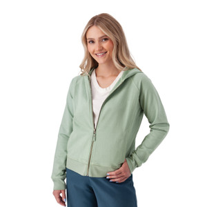 Inola Zip Up Hoodie Jadeite Green