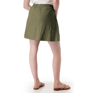 Finley Pull-On Skirt Four Leaf Clover Green back
