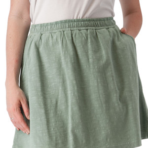 Finley Pull-On Skirt Jadeite Green detail