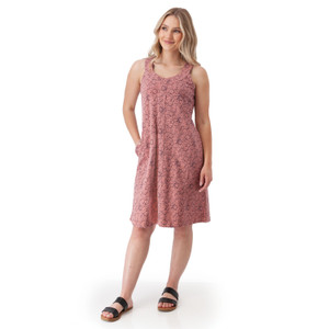Bellamy Printed French Terry Dress Rose Pink alt 1