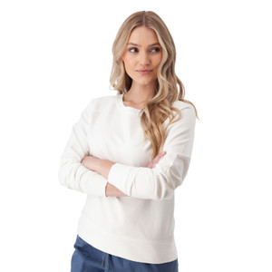 Inola Raglan Sleeve Sweatshirt White alt 1