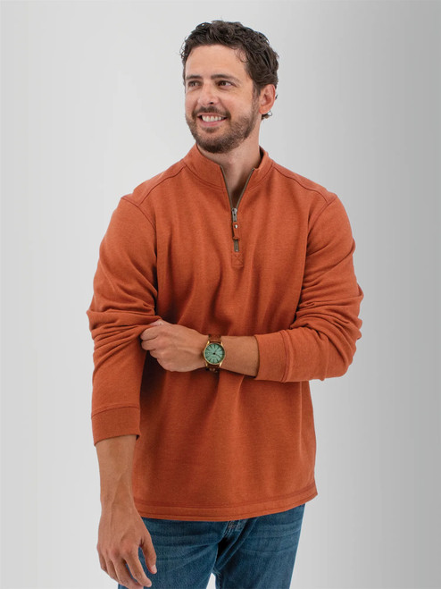 Ozark Quarter Zip Pullover studio alt1