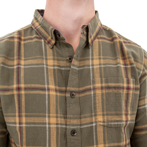 Chase Organic Hidden Button-Down Shirt studio alt 2