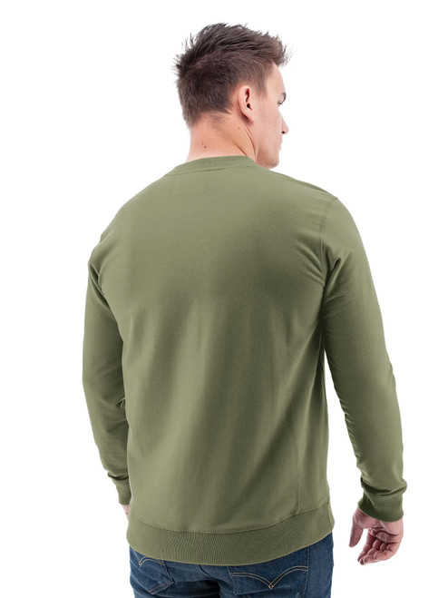 Soren Recycled Crew Sweatshirt studio back