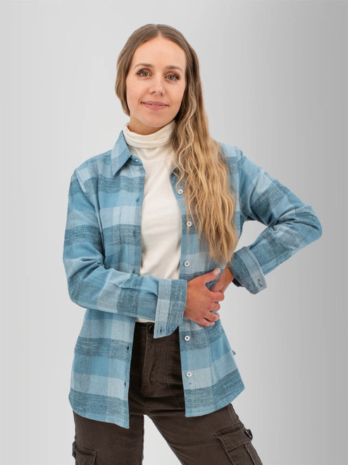 Salina Organic Plaid Shirt studio alt2