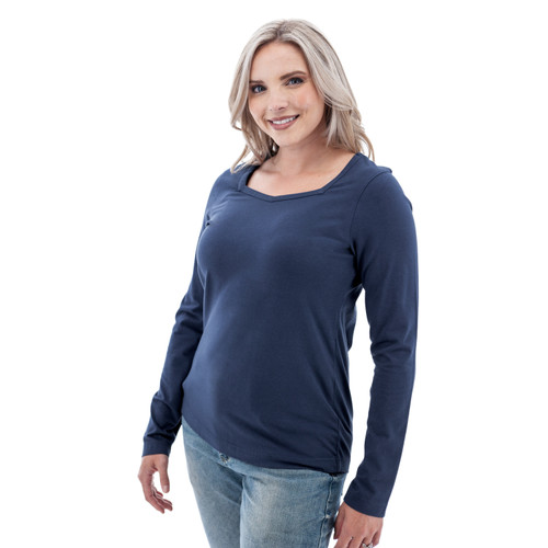 Mai Organic Sweetheart Long Sleeve Tee studio alt 1