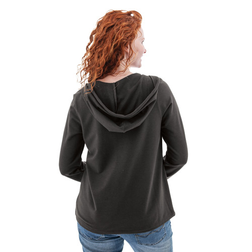 Feyra Recycled Hoodie studio back