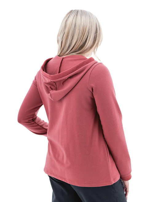 Feyra Recycled Hoodie studio back