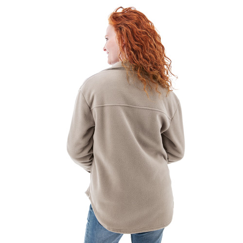 Emery Fleece Shirt-Jac studio back
