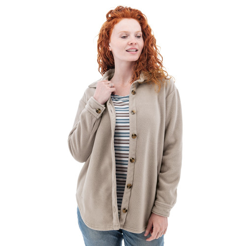 Emery Fleece Shirt-Jac studio alt 1