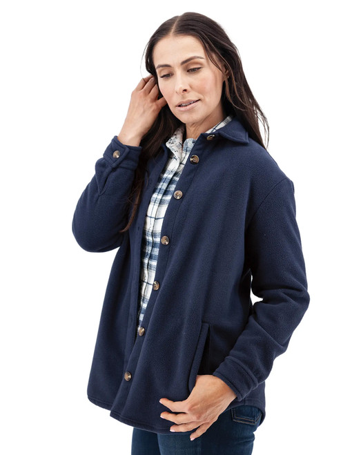 Emery Fleece Shirt-Jac studio alt 1