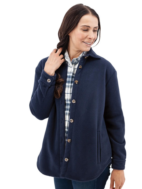 Emery Fleece Shirt-Jac studio alt 2