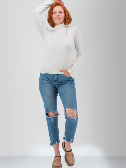 Mariela Organic Turtleneck studio