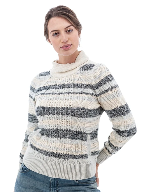 Lainey Cable Knit Sweater studio alt 1