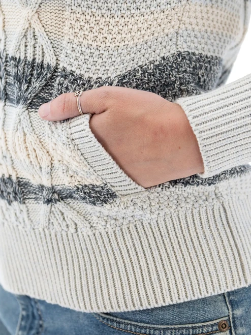 Lainey Cable Knit Sweater studio alt 2