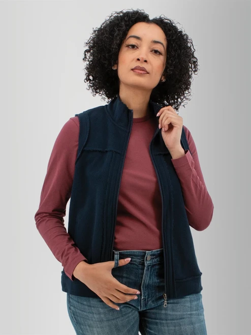 Payette Fleece Vest studio
