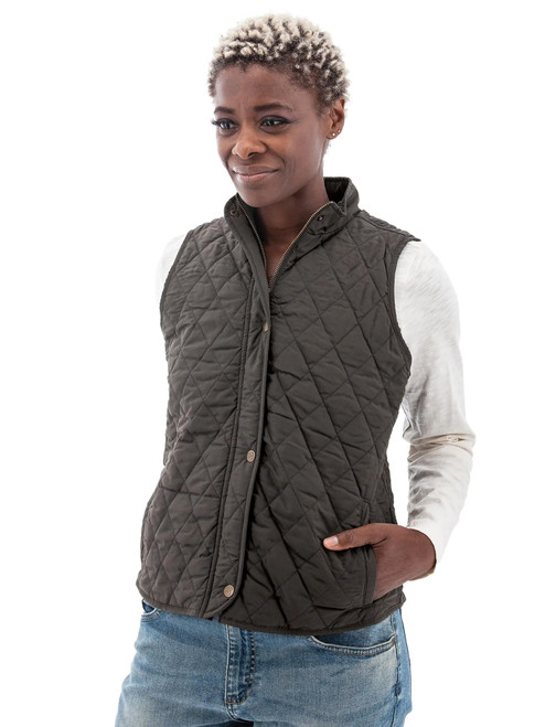 Nora Recycled Quilted Vest studio alt1