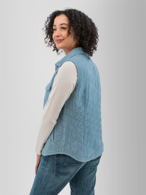 Hadlee Fleece Vest studio back