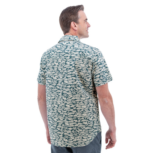 Ryker Coral Reef Print Shirt studio back