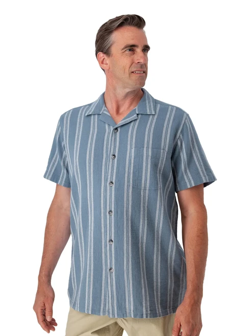 Ayden Organic Cotton Camp Shirt studio