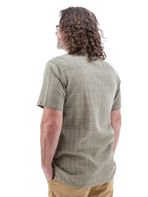 Ayden Organic Cotton Camp Shirt studio back