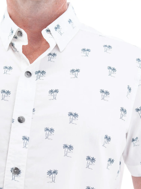 Palm Breeze Organic Cotton Print Shirt studio alt 2