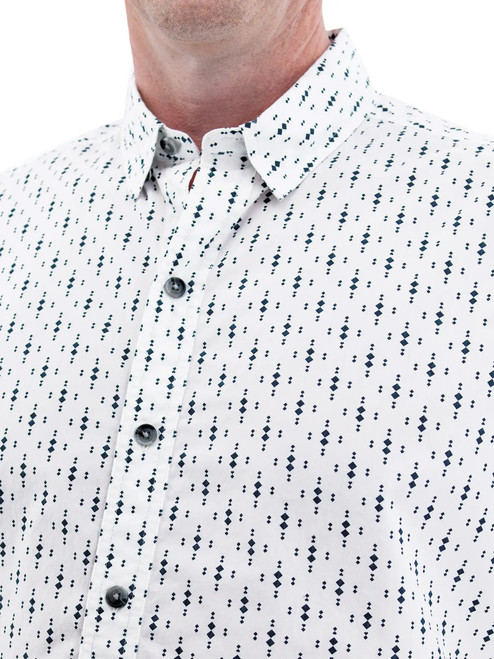 Nixon Organic Cotton Geo Print Shirt studio alt 2