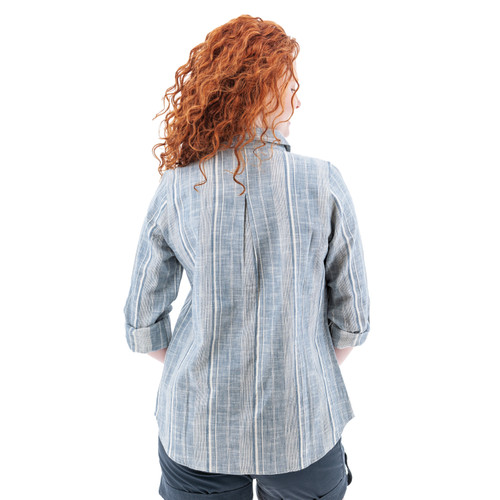 Plumas Organic Roll-Up Shirt studio back