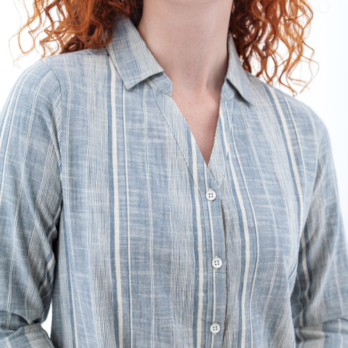 Plumas Organic Roll-Up Shirt studio alt2
