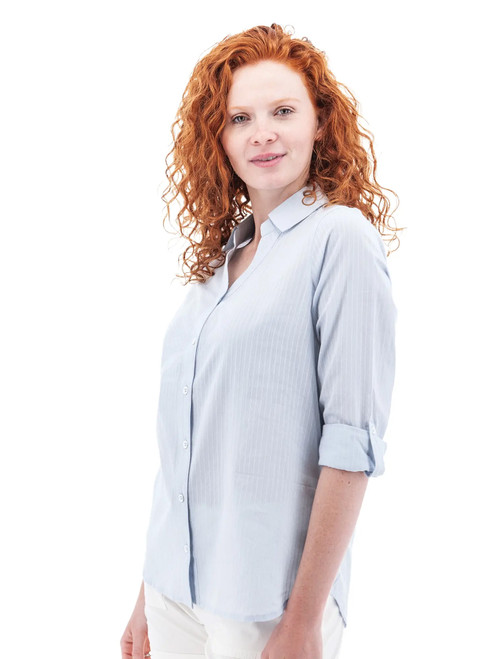 Plumas Organic Roll-Up Shirt studio alt1